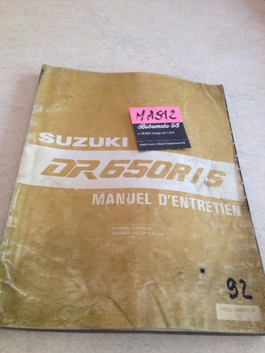 Suzuki dr650r dr650s dr650 - dr650s, dr