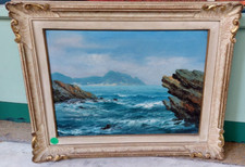 SAVERIO SEASSARO 1917-2016  'MARE MOSSO A NERVI 1954!' TOP QUALITY