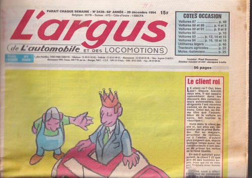 Argus 3438 trophee andros - n°3438,
