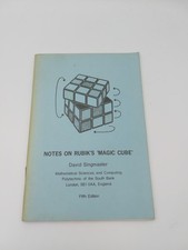 1980 NOTES ON RUBIK'S MAGIC