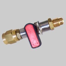 RUBINETTO PER BOMBOLE DA 1 KG 1/4 R22-R422-R407 Rubinetti Bombole Gas