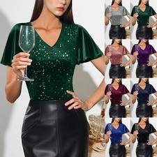 T-shirt donna glitter