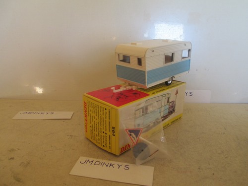 Dinky toys 564 caravane - dinky,