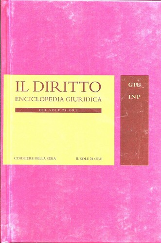Diritto enciclopedia - diritto,