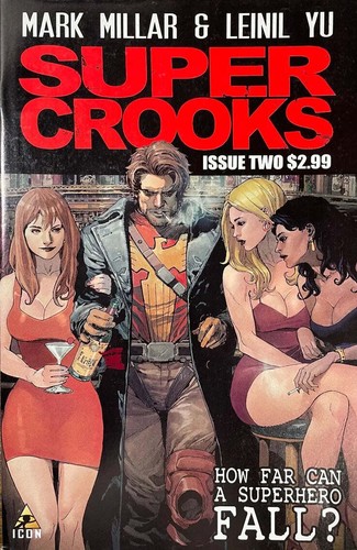 Super crooks icon - icon, comics