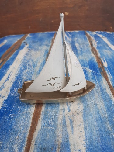 Piccola barca vela ottone - piccola,