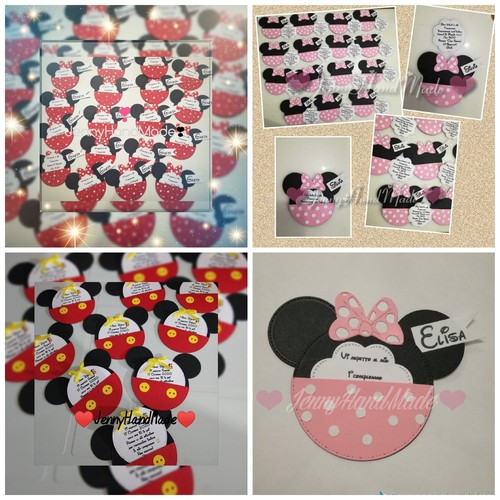 Invito compleanno tema minnie - invito,