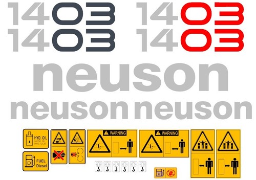 Neuson 1403 set adesivi - set,