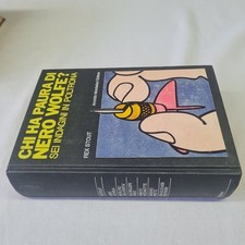 (Rex Stout) Chi ha paura di Nero Wolfe sei indagini in poltrona 1978 Mondadori