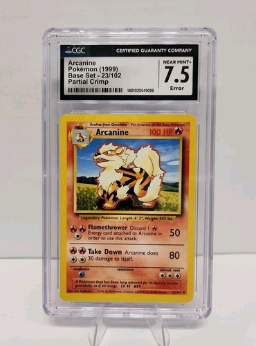 Errore arcanine 102 set - arcanine,