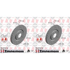 2x ZIMMERMANN Sport Dischi