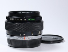 Olympus OM 50mm / 1:3.5 Zuiko MC Auto-Macro, 3.5/50mm, con 1 anno di garanzia