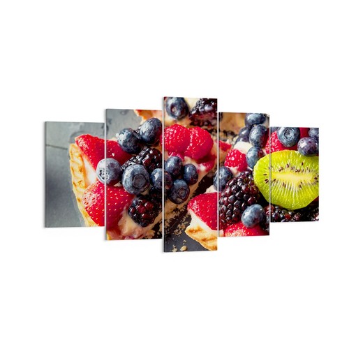 Quadro tela 160x85cm torta - su,
