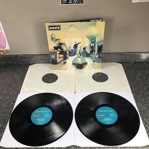 2lp vinyl oasis album - oasis,