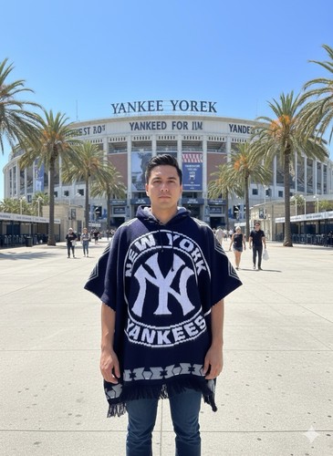 Poncho yankees lana di - in,