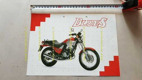 Cagiva blues 125 1993 depliant - blues,