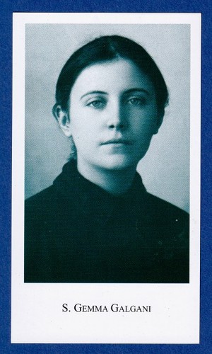 Santino holy card - santino, image