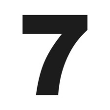 Adesivo Number Seven Arial