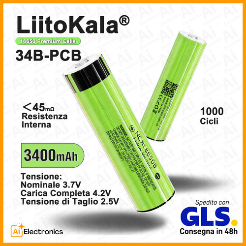 Batteria pila ricaricabile