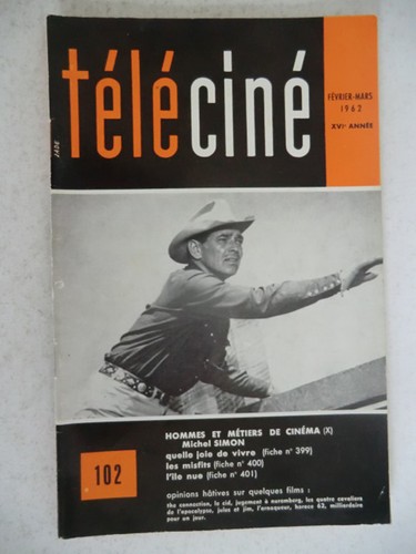 Téléciné 102 1962 - n°102-,