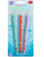 Set di 3 penne gel cancellabili MARE di LEGAMI Milano - Under the Sea