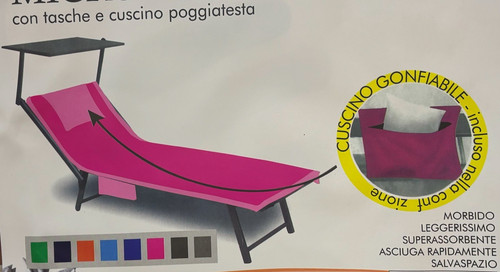 Telo mare lettino - , microfibra