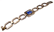 Avia Solid Silver Watch Modern Art-Modernariato Avia Orologio Argento Massiccio