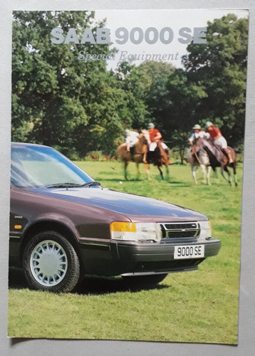 Brochure saab 9000 turbo - brochure,
