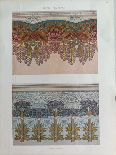 Stampa originale liberty