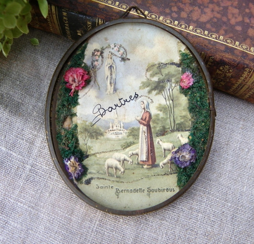 Ancien médaillon religieux - religieux,