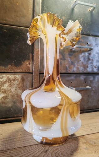Vase verre soufflé murano - verre,