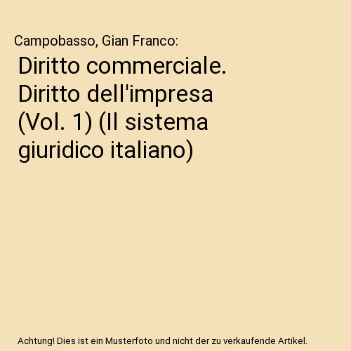 Diritto commerciale - diritto, commerciale.