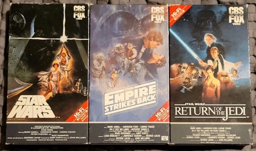 Star wars original trilogy vhs - wars,