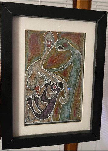 Quadretto moderno dipinto - , a