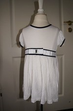 Abito Elsy bianco/blu