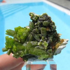 Minerali *** PIROMORFITE VERDE in CRISTALLI Cina