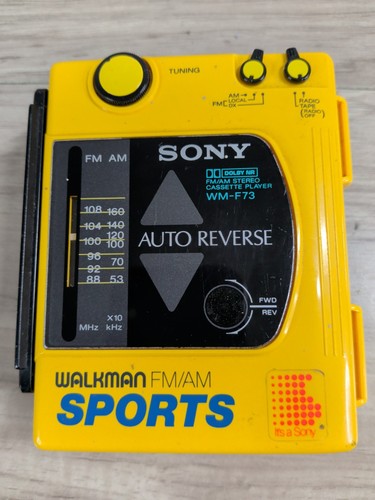 Sony f73 sports walkman - wm-f73,