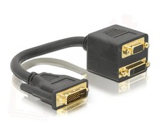 Adattatore Dvi to Vga + Dvi
