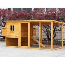 Pollaio in Legno Sebright XXL Senza Fondo | Mod. SXXL Anti Predatore