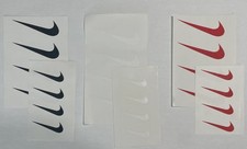 Iron On Swoosh Logo 2" 3"