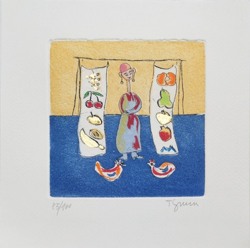 Tonino guerra acquaforte - acquaforte, |