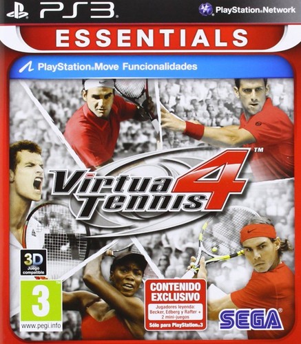 Virtua tennis essentials ps3 - essentials,