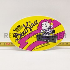 Adesivo Vintage Sticker Aufkleber 80's - Radio Birikina Castelfranco TV RIF. E
