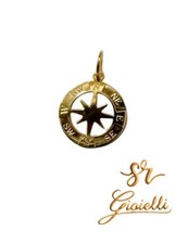 Ciondolo ORO 18KT Rosa dei Venti in ORO GIALLO 18KT 750% List 235€