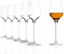 Set 6 calici in vetro da vino