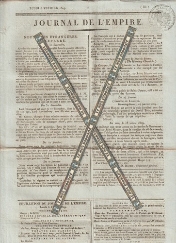 Napoléon journal empire - journal, de