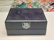 TAG HEUER scatola blu vintage per orologi watch box in velluto