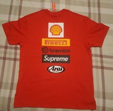 Maglia SUPREME Ducati rossa taglia S