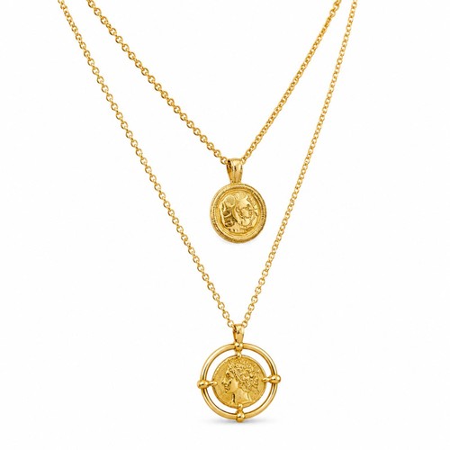 Collana strati oro - collana, d'oro