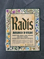 ETICHETTA VINTAGE Liquore